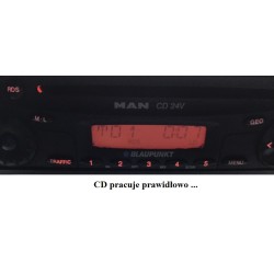 Blaupunkt MAN CD 24V - test CD OK